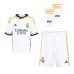 Lacne Dětský Futbalové dres Real Madrid Lucas Vazquez #17 2023-24 Krátky Rukáv - Domáci (+ trenírky)